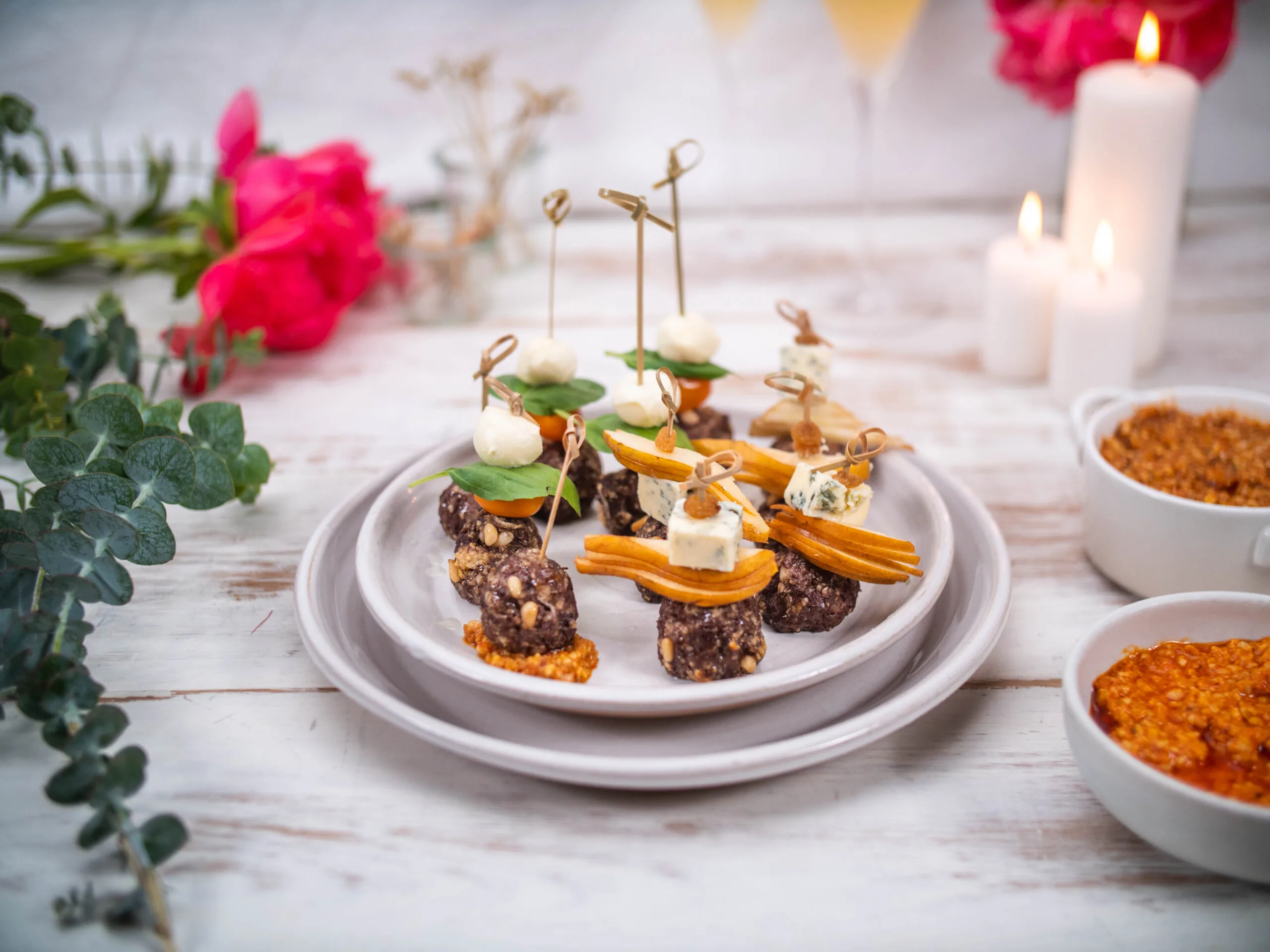 Venison cocktail meatballs