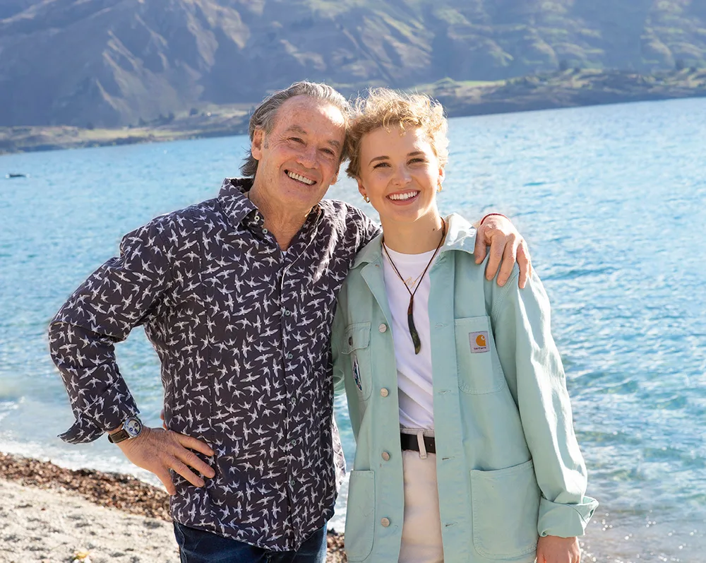 AJ Hackett’s daughter Margaux is a chip off the old block!