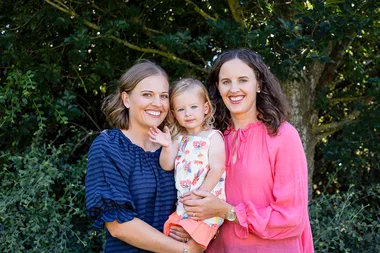 White Ferns Amy Satterthwaite and Lea Tahuhu’s daughter is their number one fan