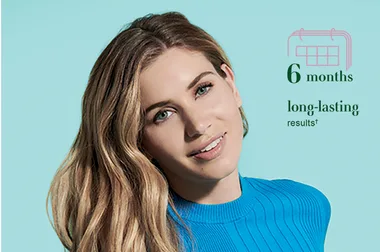 The anti-wrinkle treatment that gives you natural-looking results* that last up to six months†