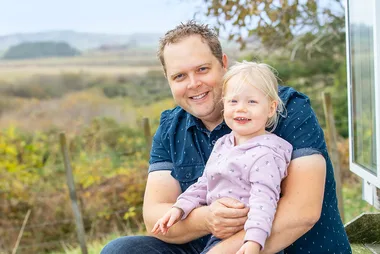 Widowed dad’s sweet reminder