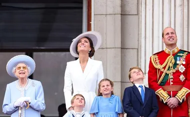 After a three-year hiatus, Prince George, Princess Charlotte and Prince Louis return to the Buckingham Palace balcony for Trooping the Colour celebrations