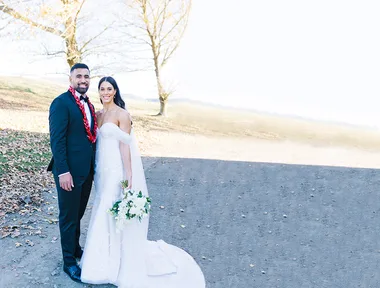 Kayla Imrie and Josh Tyrell’s romantic wedding