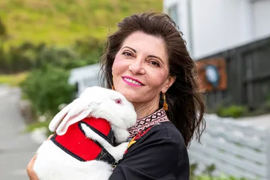 Brave mum’s life after tragedy: ‘The rabbit who is healing me’
