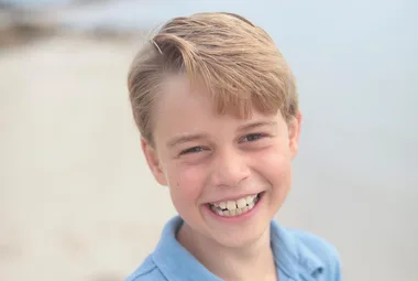Prince George delights in stunning birthday portrait as he turns nine