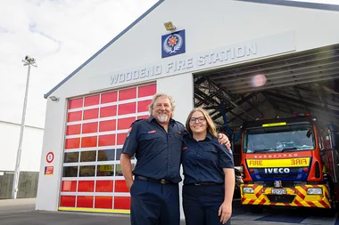 Firefighting heroes: ‘I couldn’t wait to join dad!’