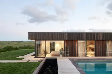 See inside this cedar-clad Raglan home with stunning views