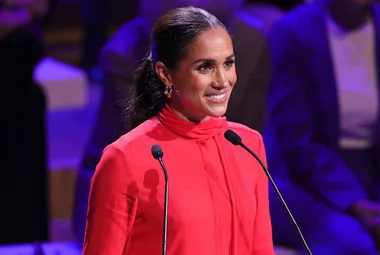 Meghan Markle delivers her first speech on UK soil since departing the royal family