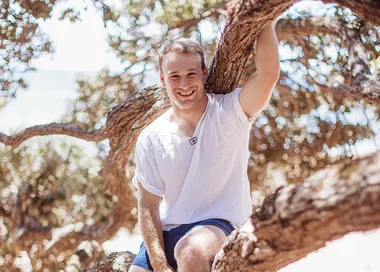 Olympic hero Dylan Schmidt is jumping into the unknown on Celebrity Treasure Island