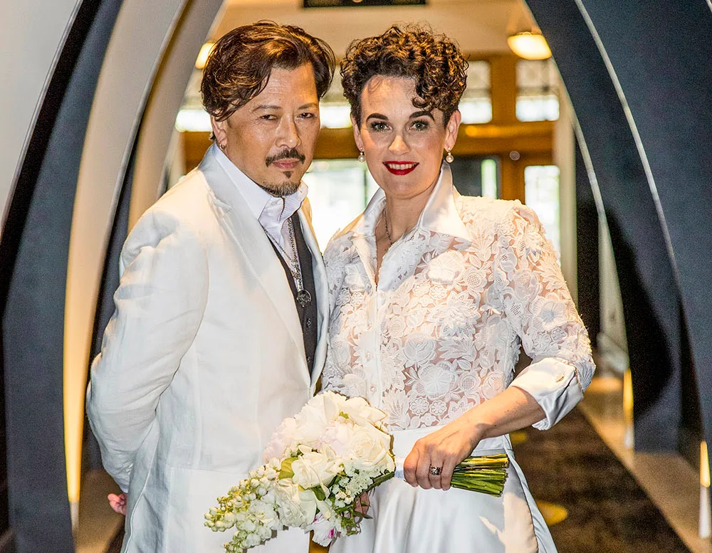 After 25 years together, MKR faves Teal and Sophie are married!