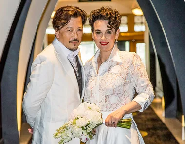 After 25 years together, MKR faves Teal and Sophie are married!