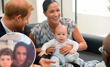 Leaked photo reveals how much Meghan Markle’s son Archie has grown!