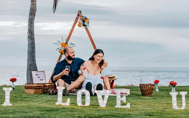 Jess Quinn’s island engagement
