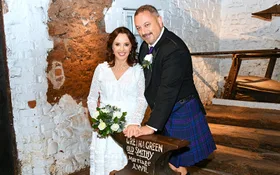 Suzanne Paul&rsquo;s Scottish wedding and why she had to elope