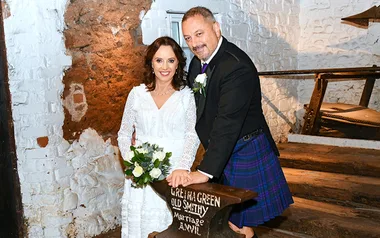 Suzanne Paul’s Scottish wedding and why she had to elope