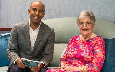 Answering Noelene’s prayers! TV star Jehan is an angel