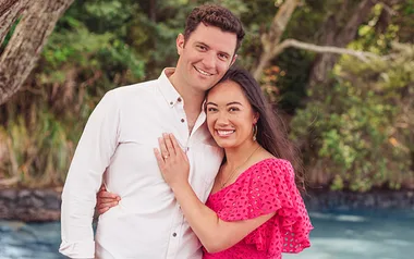 Rival reporters romantic engagement