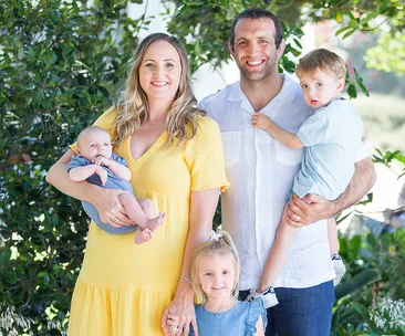 Adam Whitelock’s baby joy ‘Three feels pretty perfect’