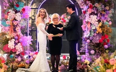 The youngest couple in the history of Married At First Sight Australia have walked down the aisle