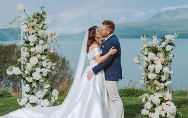 LAB lead singer Joel Shadbolt’s wet & wild wedding