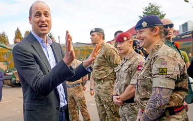 Prince William’s flying visit to Poland