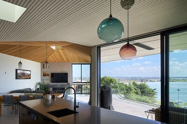 This Christchurch home has breathtaking views of the Southern Alps