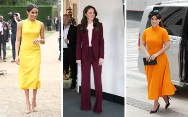 These are the vibrant colours favoured by the royals