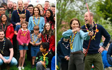 The Wales family chips in at The Big Help Out during Coronation weekend