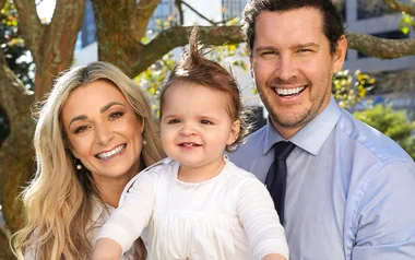 Erin Simpson and Zac Franich on baby Harrison’s blissful first year