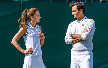 Princess Kate takes a shot!