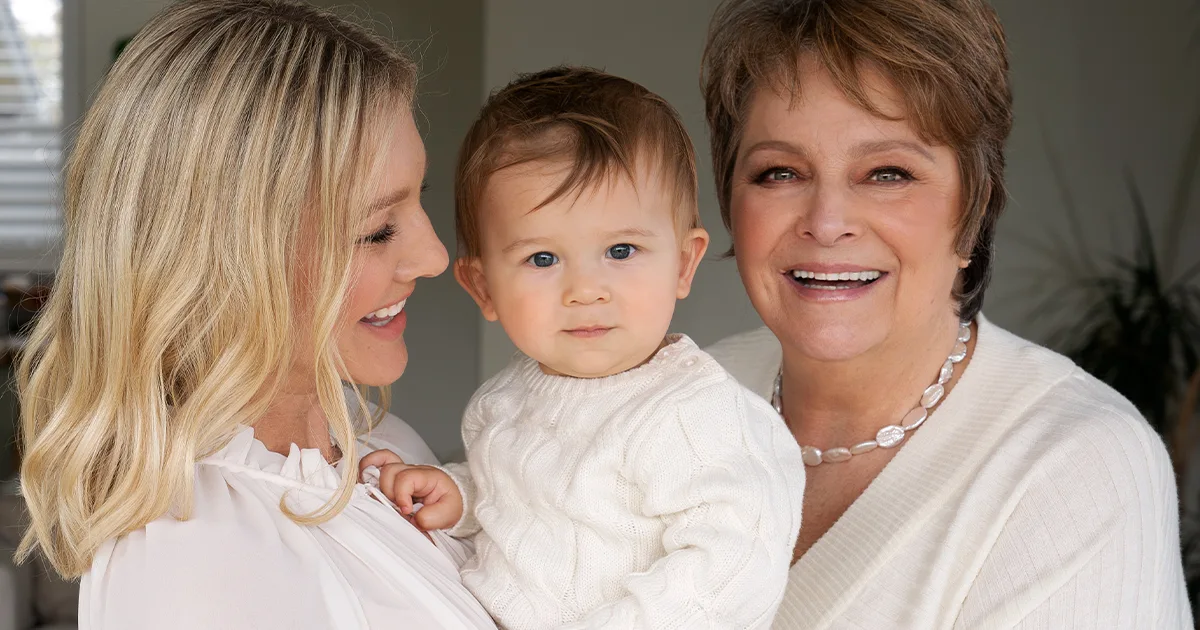 Hayley Holt and mum Robin share their special bond