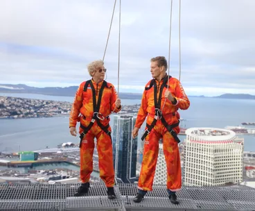 Rhys Darby and David Hasselhoff’s kiwi bromance