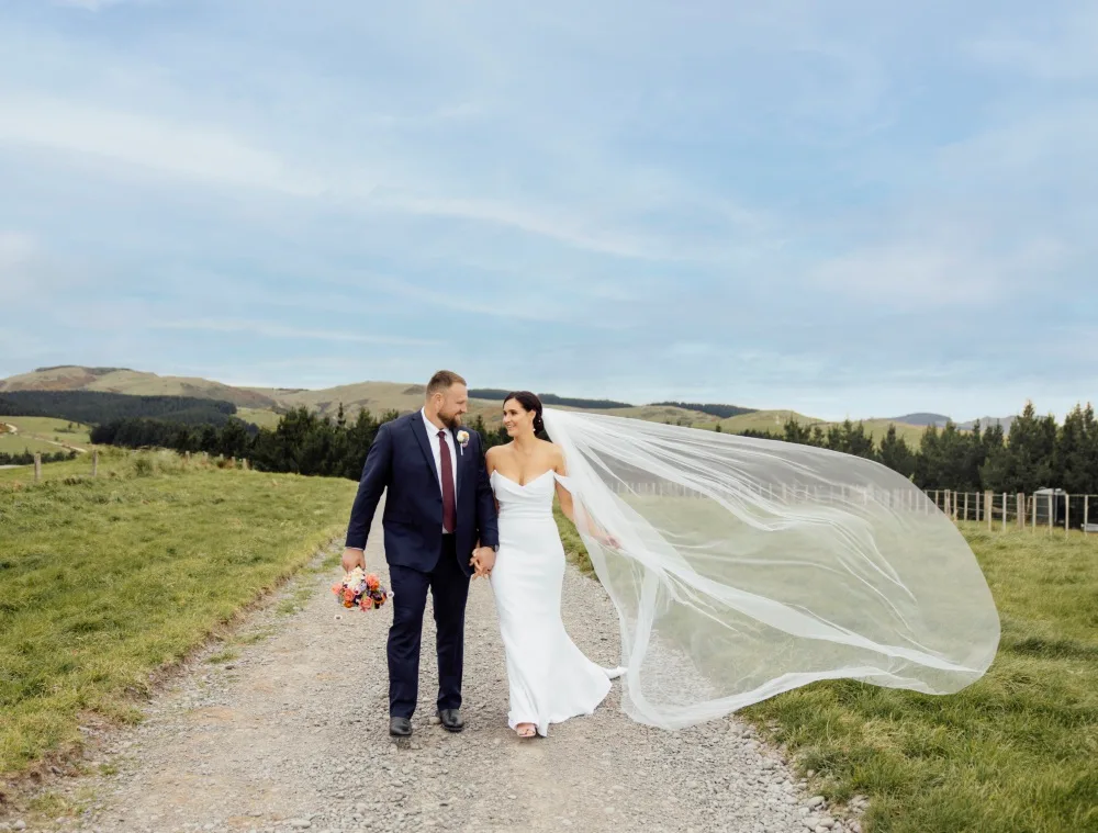 Tom and Dana Walsh on their wedding day