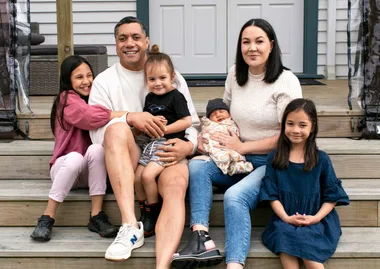 Warriors star Sione Faumauina’s sweet baby surprise