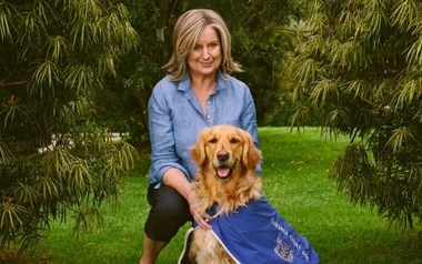 Kindness in court: Mabel’s got it licked!