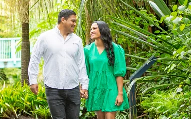 Black Fern Kennedy Simon’s dreamy engagement
