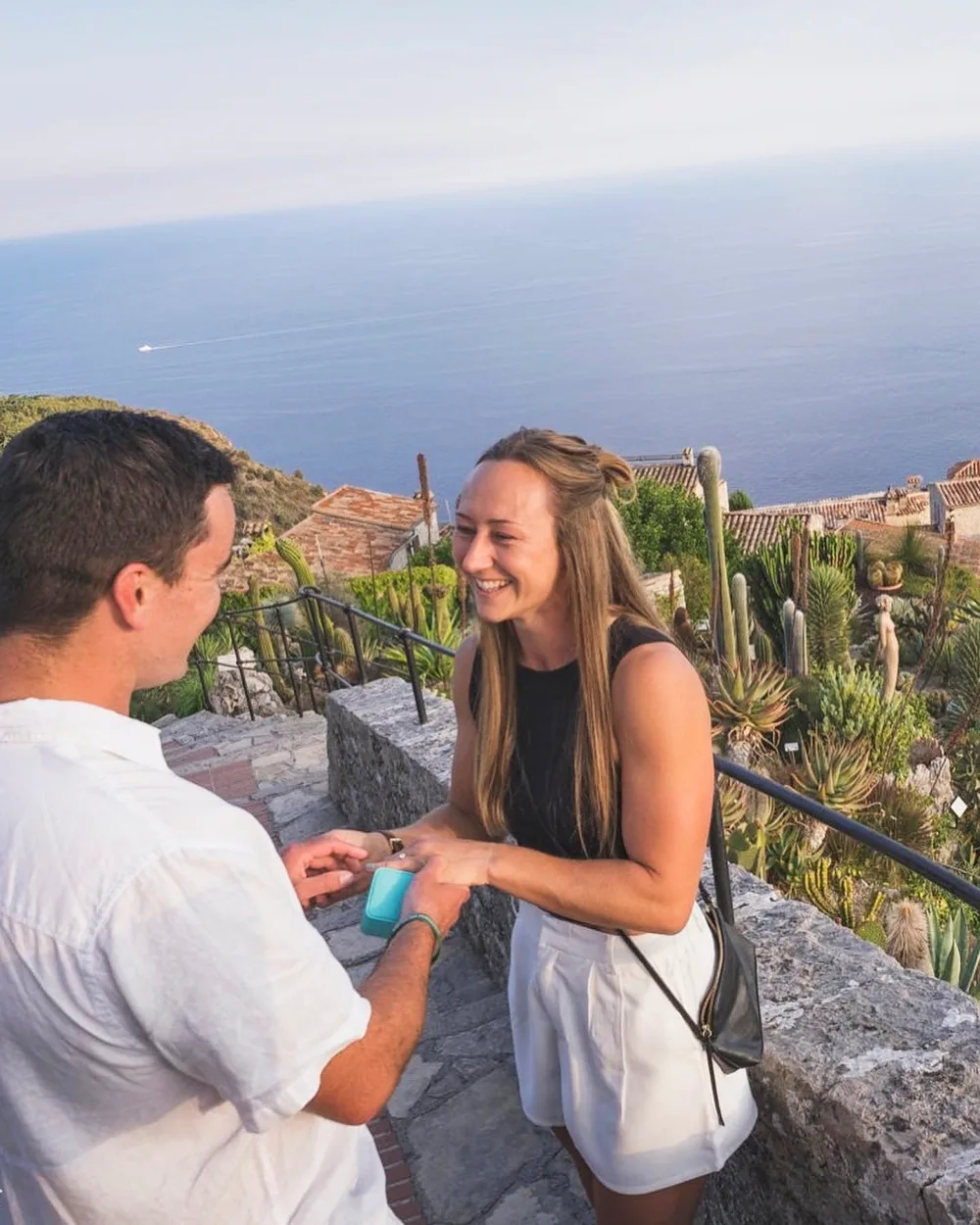 Tori Peeters being proposed to in France