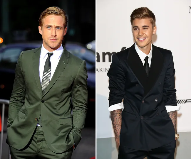 Ryan Gosling, Justin Bieber