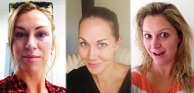 No Make-Up Selfie NZ Celebrity