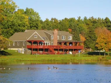 On cranberry pond