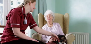 Adjusting to new life in a retirement home