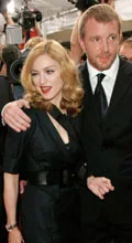 Madonna and Guy in the mood for a (food) fight
