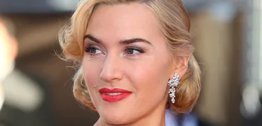 Kate Winslet on Branson island