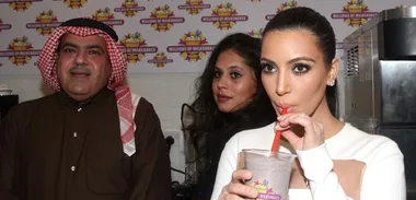 Kim Kardashian sparks a riot in the Middle East