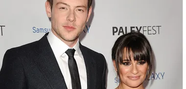 Lea Michele supports Cory Monteith through rehab