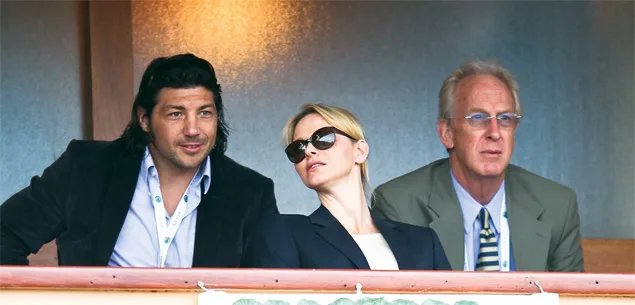 Princess Charlene and Byron Kelleher