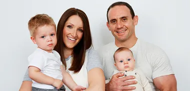 Lance Hohaia and family