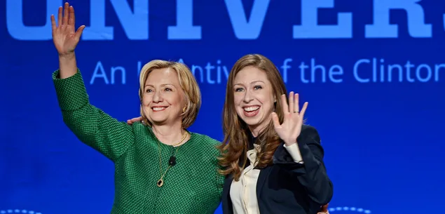 Hillary Clinton and Chelsea
