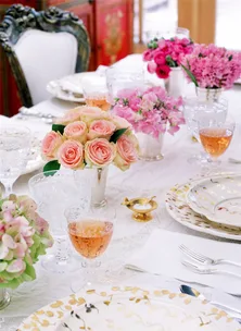 Decorating with flowers