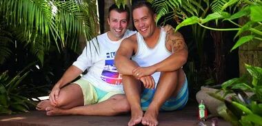 Tamati Coffey and Tim Smith’s honeymoon bliss